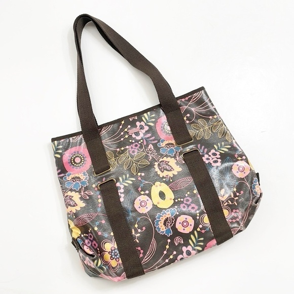 Lilu floral print tote bag - Picture 1 of 4